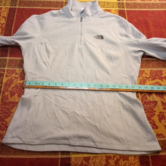 The North Face Quarter Zip Sweater Sz Large - Picture 7 of 12